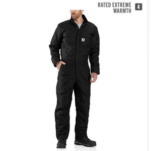 NWT Carhartt Yukon Extremes Insulated Coverall Jumpsuit, 4 Extreme Warmth Rating